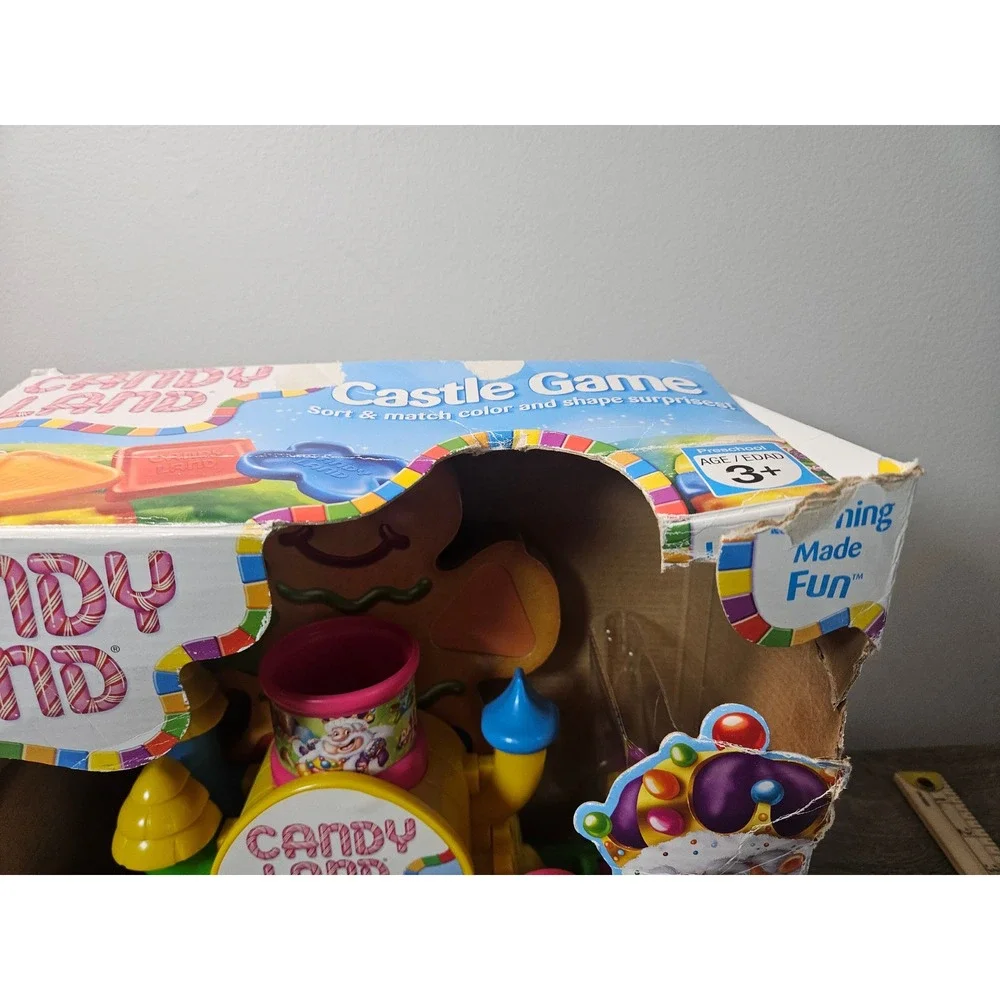 Candyland Castle Game Complete w/ Box Rare 2007 Milton Bradley